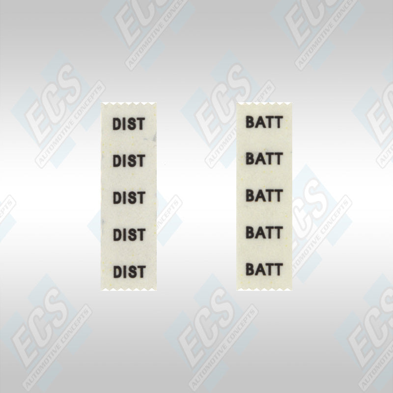 196972 Ford Rev. Limiter Wire Tags (Multiple Options!) ECS