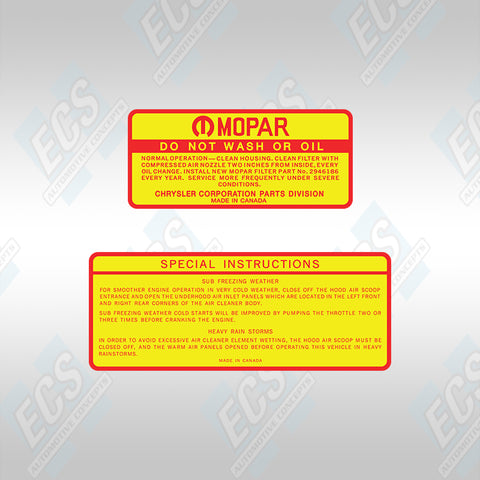 thumbnail image 2 of Engine-decals.com United Oil Bath Air Cleaner Decal – Set Of Two, Wisconsin Tractor 2 of 6
