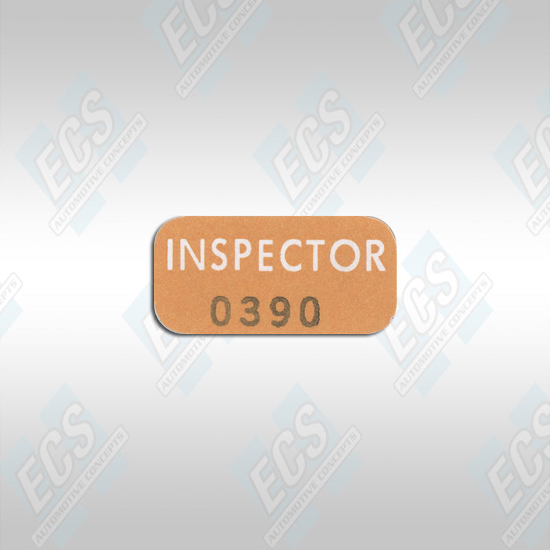 1968-71 Mopar Alternator Inspection Decal (Multiple Options!) – ECS ...