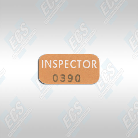 1968-71 Mopar Alternator Inspection Decal (Multiple Options!)