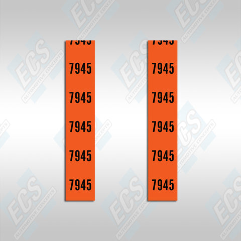1969-71 Mopar: Emergency Brake Cable Tags (Multiple Options!)