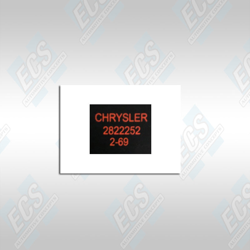 1967-1969 Chrysler 2 Speed Wiper Motor Dry Transfer (Multiple Dates Offered!)