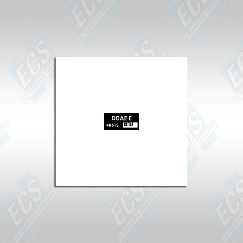 1970-71 Ford 351 Engines: Fuel Pump Label