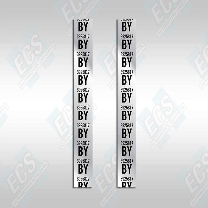 1967-69 Camaro: Rear Leaf Spring Decal (Multiple Options!) – ECS ...